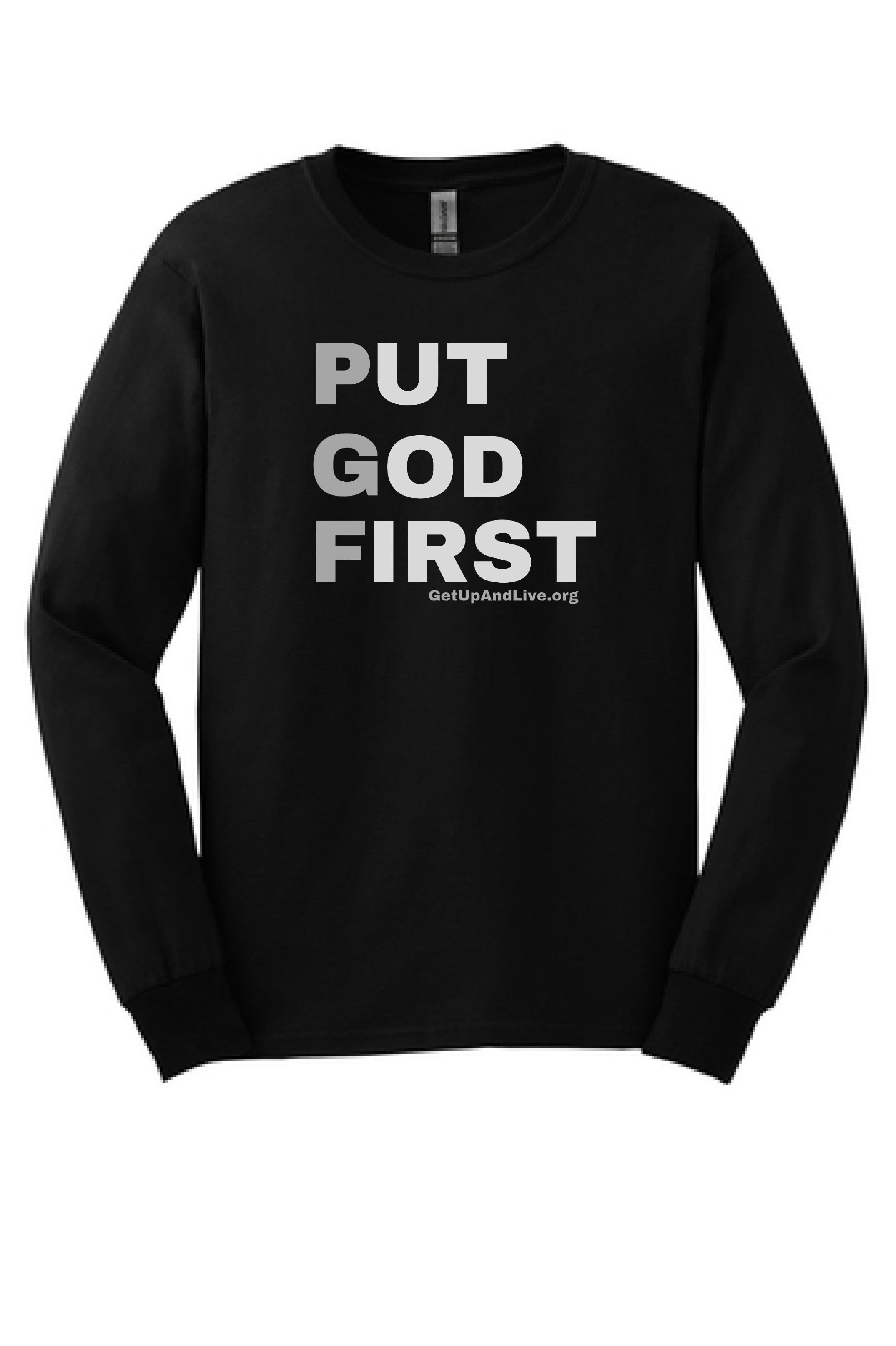 PS-8395 - Put God First Frame – Collins Painting & Design